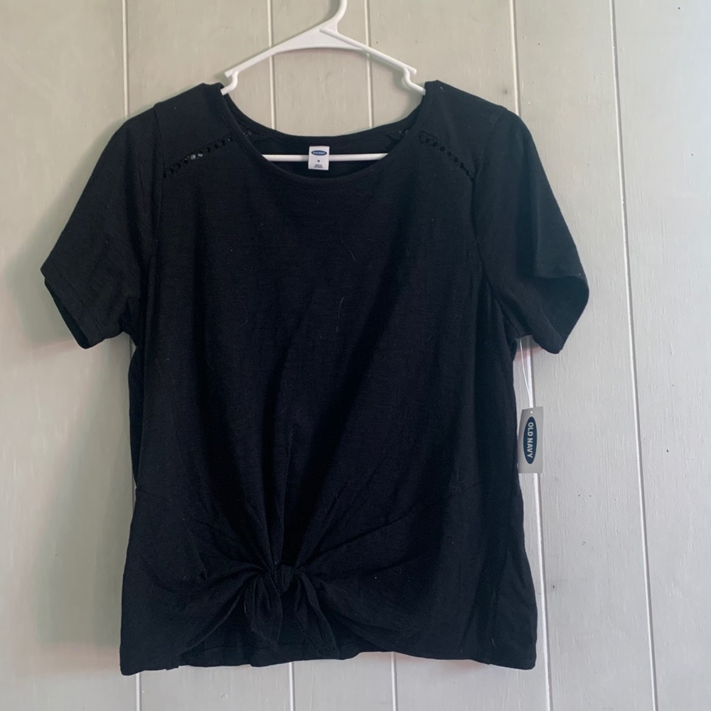 Black Crop Top